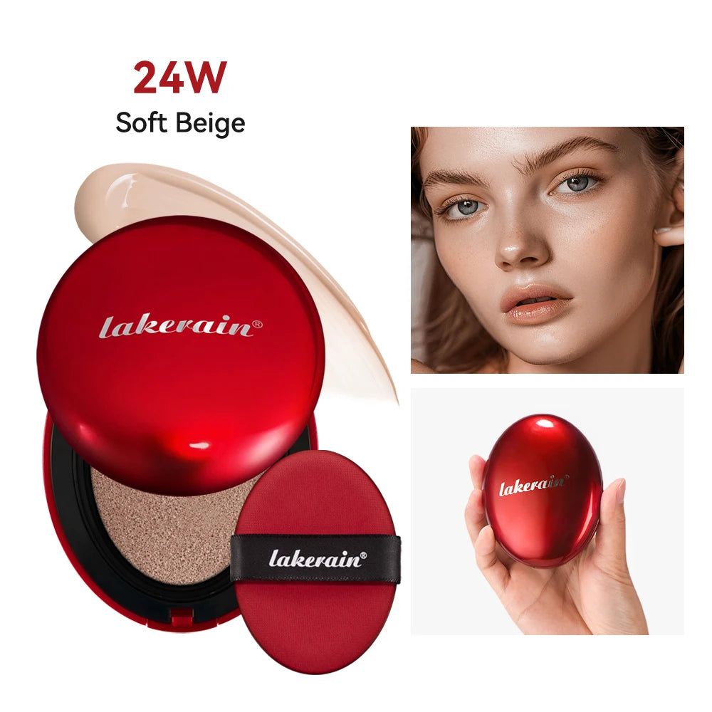Sunscreen Cushion Foundation Fit Cushion Foundation Full Coverage Waterproof Long-lasting Concealer Long-lasting Korean Makeup