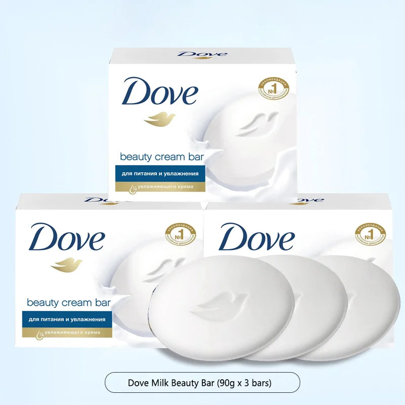 Dove Body Cleansing Soap Moisturizing Nourishing Skin Improve Dullness Milk Soap Oil Control Exfoliator Natural Handmade Soap