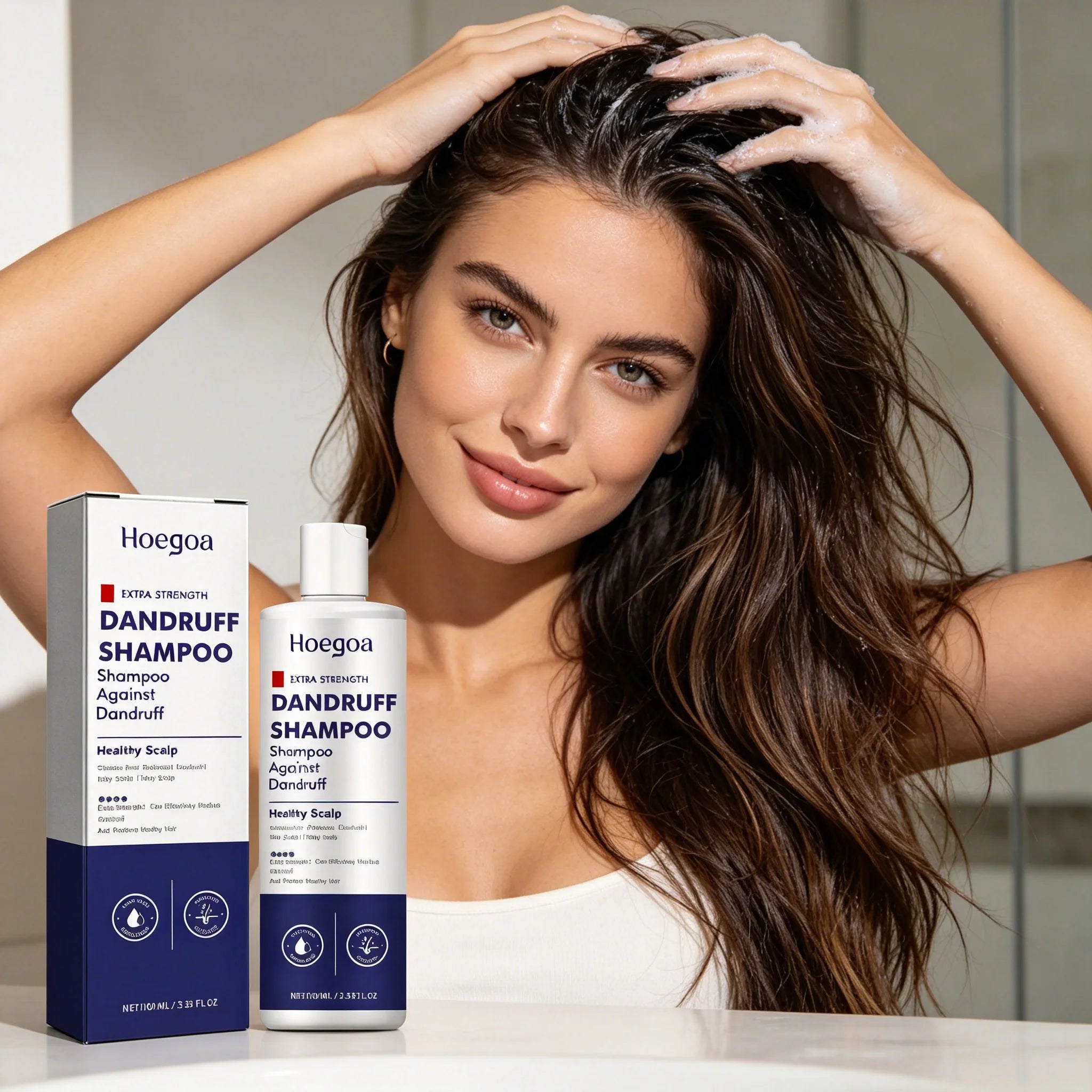 Folliculitis Shampoo Hair Loss Prevention Deep Scalp Cleansing Strengthening Hair Thickening Care Shampoo