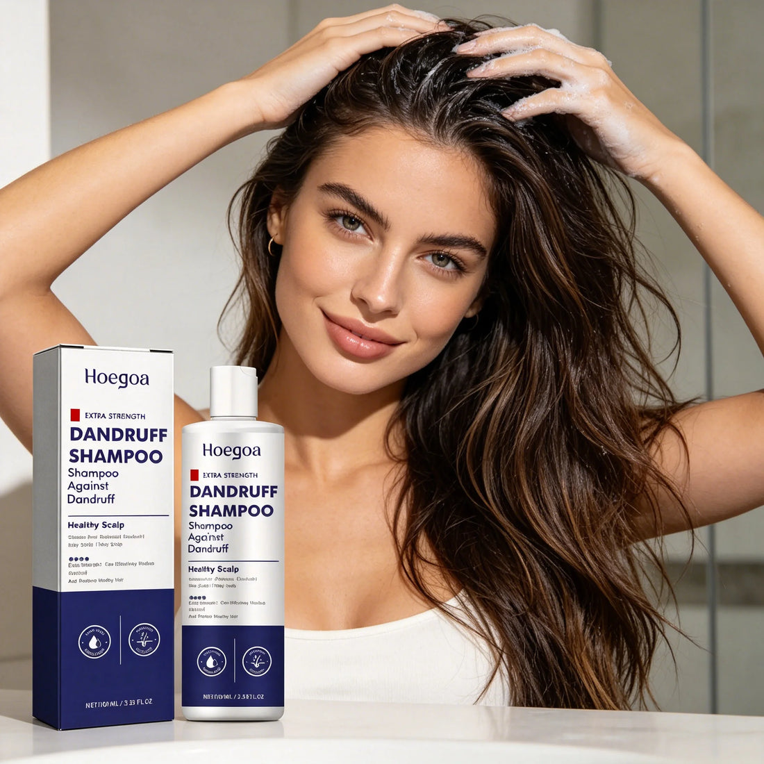Folliculitis Shampoo Hair Loss Prevention Deep Scalp Cleansing Strengthening Hair Thickening Care Shampoo