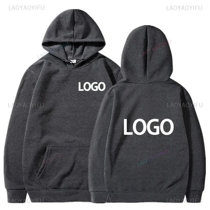 2024 Custom Printed Men Women Hoodie Loose Casual Clothing Fashion LongSleeve Hooded Pullover Personality Streetwear Sweatshirts