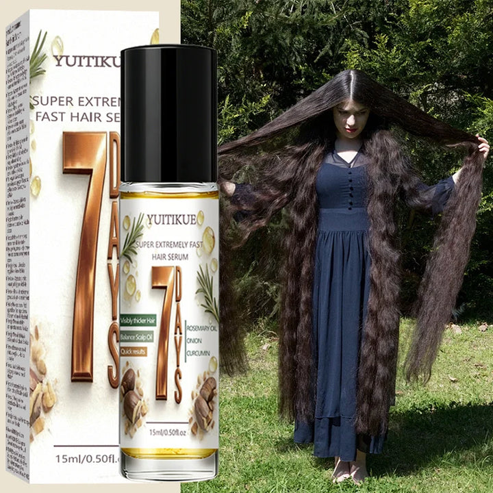 YUITIKUE Hair Strengthening Serum - Scalp Nourishing, Breakage Reducing Formula For Healthy, Silky Hair, 15ml