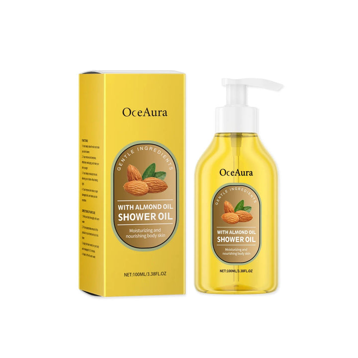 Shower Oil for Dry Skin Gentle Cleaning Soothe Tight Moisturizing Oil Control Fragrance Relaxing Body Scrub Nourishing Bath Oils Halalzen
