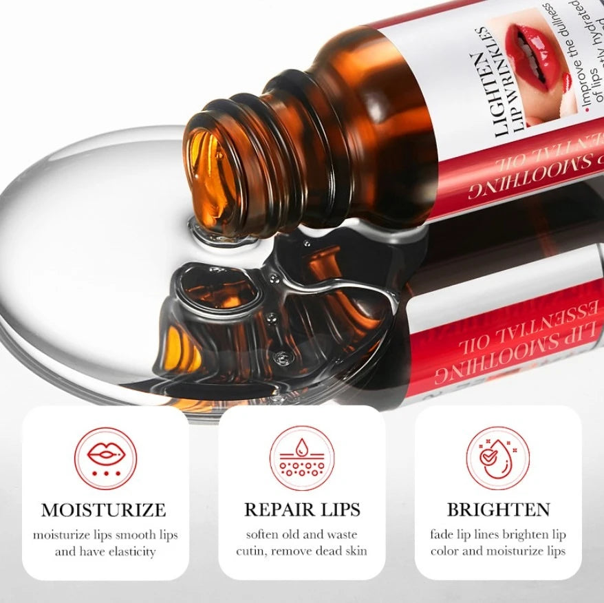 Hyaluronic Acid Lip Essence For Deep Hydration, Comfort, Radiance, and Line Softening Halalzen
