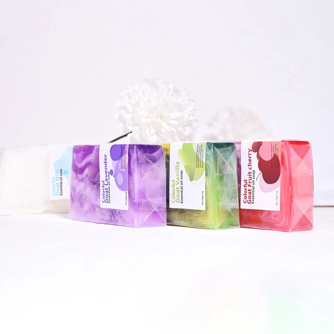 Fruit Cherry Organic Handmade Soap Natural Cherry Essence Nourishes Skin Moisturizing Cleansing Whitening Soap Halalzen