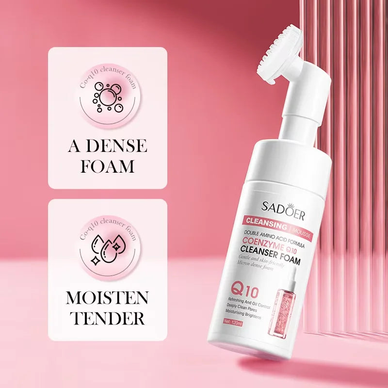 1/2PCS Amino Acid Facial Cleanser Face Wash Foam Face Massasge Facial Hydrating Moisturizing Skin Products Mossee Cleansing Care