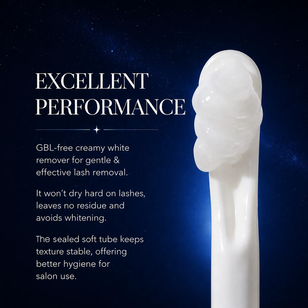 Gollee Eyelash Glue 3-6 Minute Unloading Adhesive Gentle Fragrance of Flowers Professional Remover for Lash Tools Excluding GBL