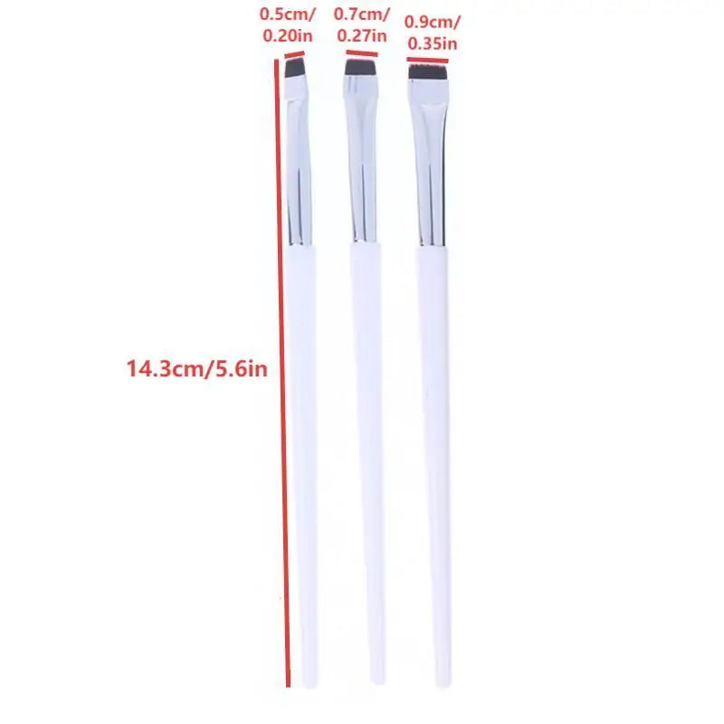 1 Pc Flat Head Lash Perm Brush Professional Eyelash Lamination Lifting Separating Styling Tool For Extensions Halalzen