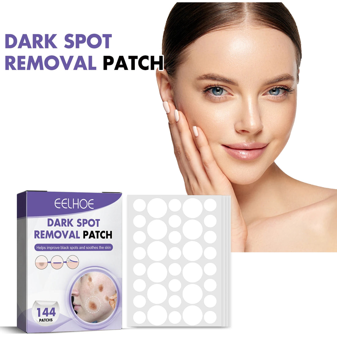 Spot-Removing Patches - For Lightening Facial Dark Spots, Chloasma, Pigmentation And Melanin; Moisturizing Skin. Spot Patches