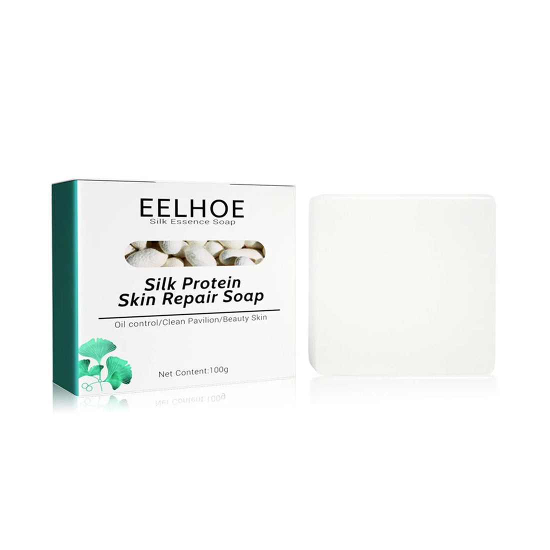 Goat Milk Soap Silk Protein Skin Repair Soap Deep Cleaning Face Wash Face Purifying Mask Oil Control Skin Care Moisturizing Soap Halalzen