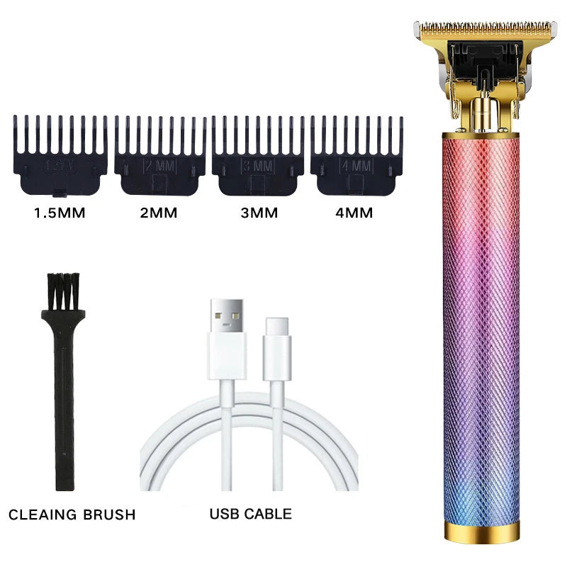 Cordless Mens Hair Trimmer Hair Clippers For Men Professional Beard Trimmer Kits Electric Shavers Hair Cutting Machine Barber Halalzen