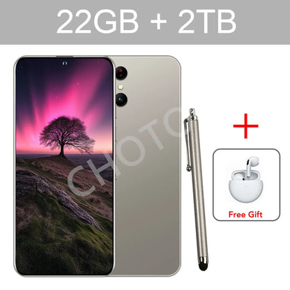 Cellphones Case For SMS 25 Ultra Mobile Phones 5G Dual Sim Android 14 Cell Phone Cases For Smartphone 22GB+2TB  7800mAh Cover