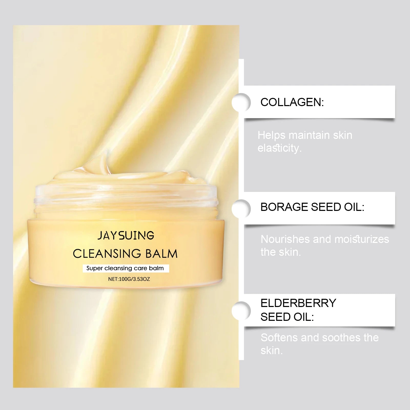 Face Revitalizing Cleanser Gentle Cleansing Hydrating Moisturizing Removing Facial Impurities Soothing and Nourishing Cleanser Halalzen