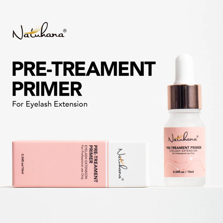 Pre-Treament Primer Clean Lashes Super Bonder For Eyelash Extension Quick Drying Long Last Grafting Eyelash Glue NATUHANA Halalzen