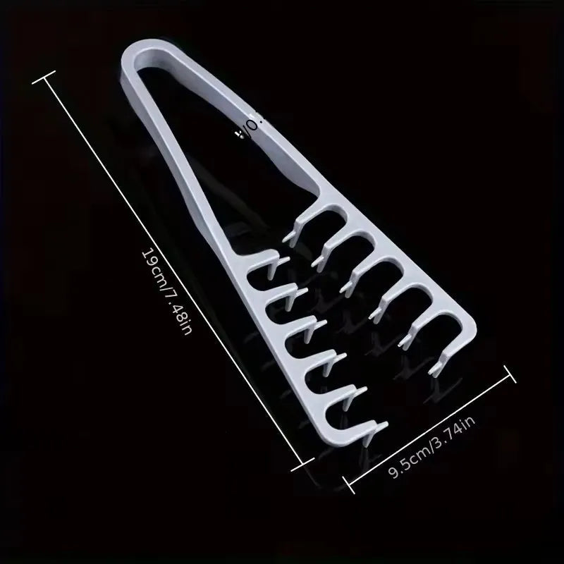 Hair Volumizing Comb, ABS Plastic Fluffy Textured Styling Tool for Normal Hair, Natural Looking Hair Root Lifting and Coverage Halalzen