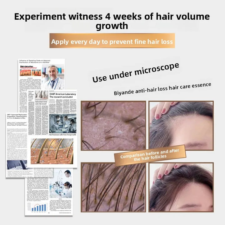 Do you want to say goodbye to hair loss? Our products can penetrate the hair follicles Solve problems from the root