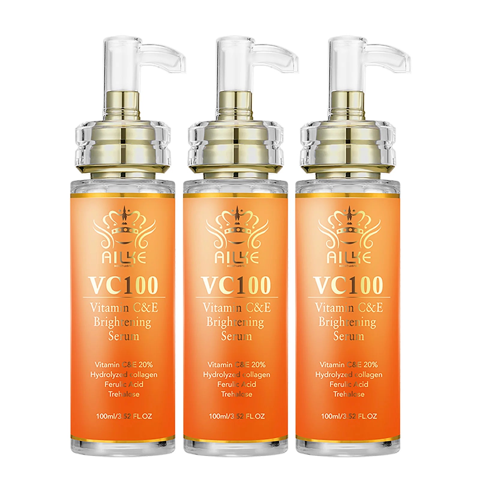 AILKE Vitamin C Brightening Moisturizing Women Skin Care Set, Anti Dark Spots, Nourishing Kit for Smooth, Even Radiant Skin Tone