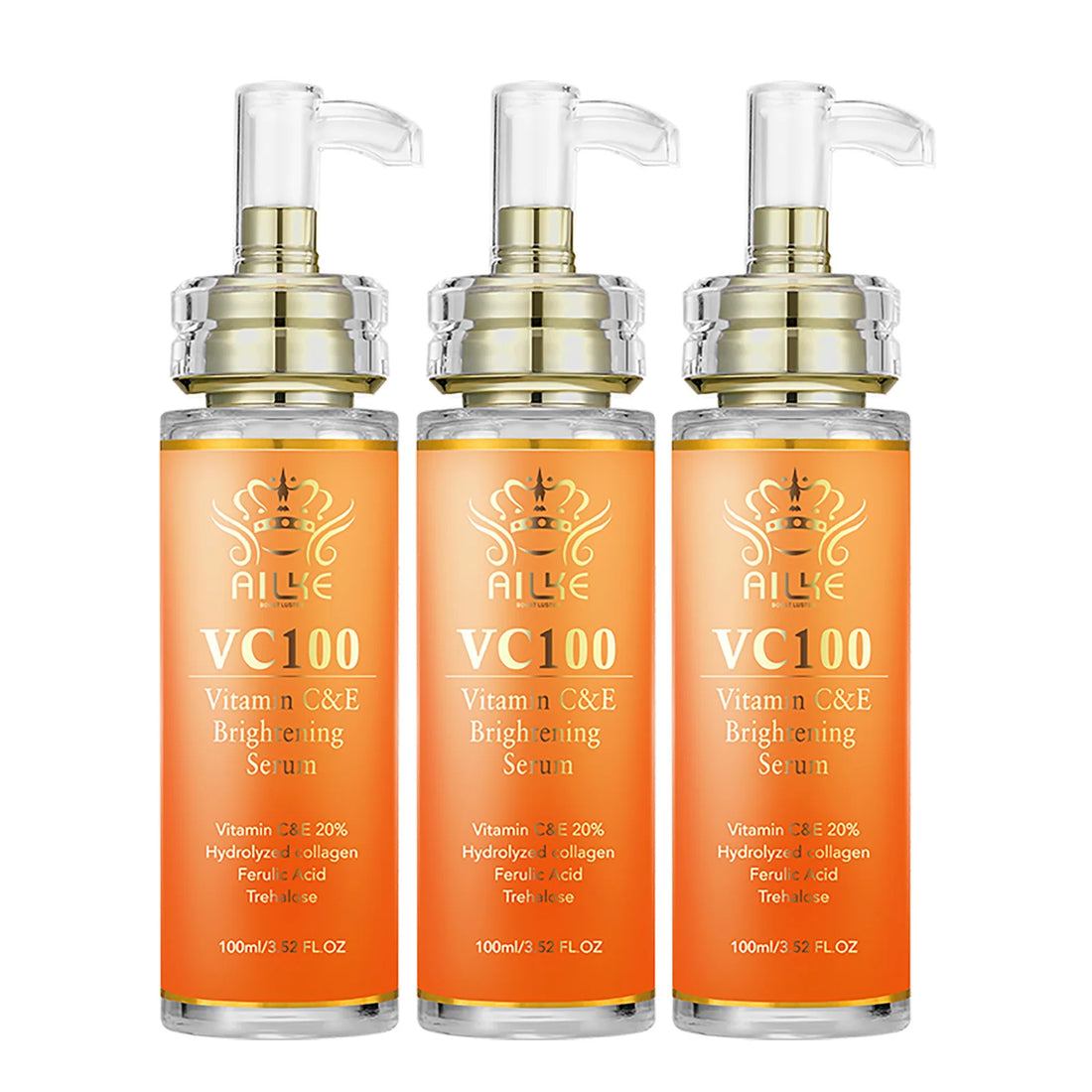 AILKE Vitamin C Brightening Moisturizing Women Skin Care Set, Anti Dark Spots, Nourishing Kit for Smooth, Even Radiant Skin Tone
