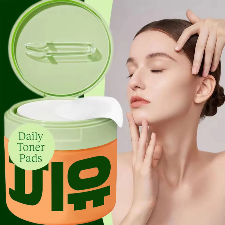 Skincare Anti-Aging, Dark Spot & Wrinkle Minimizing Toner Pads with Snail Mucin, Centella Asiatica, Niacinamide, Peptide Complex Halalzen