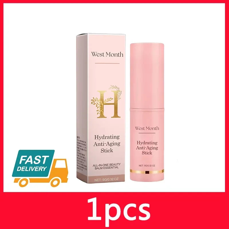 Collagen Wrinkle Removal Multi Bounce Balm Stick Instant Anti-Aging Firming Lift Brighten Facial Dull Skin Moisturizer Cosmetics Halalzen