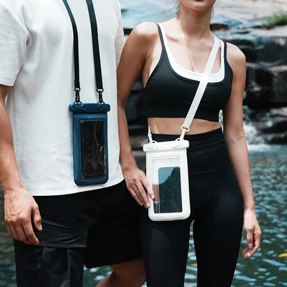 Outdoor Crossbody Waterproof Phone Bag Touchscreen Compatible Ipx8 Level Durable Mobile Phone Case For Swimming And Diving
