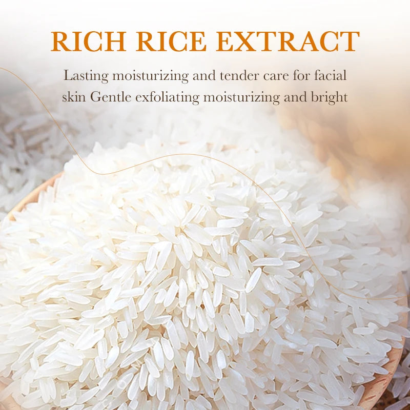 BIOAQUA White Rice Facial Cleanser Whitening Deep Cleansing Face Massage Moisturizing Anti-aging Face Wash Foam Facial Cleanser Halalzen
