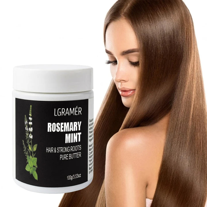 Rosemary Mint Hair & Strong Roots Curly  - Natural Hair Growth & Damage Repair Treatment for Stronger, Healthier Hair，Cleansing
