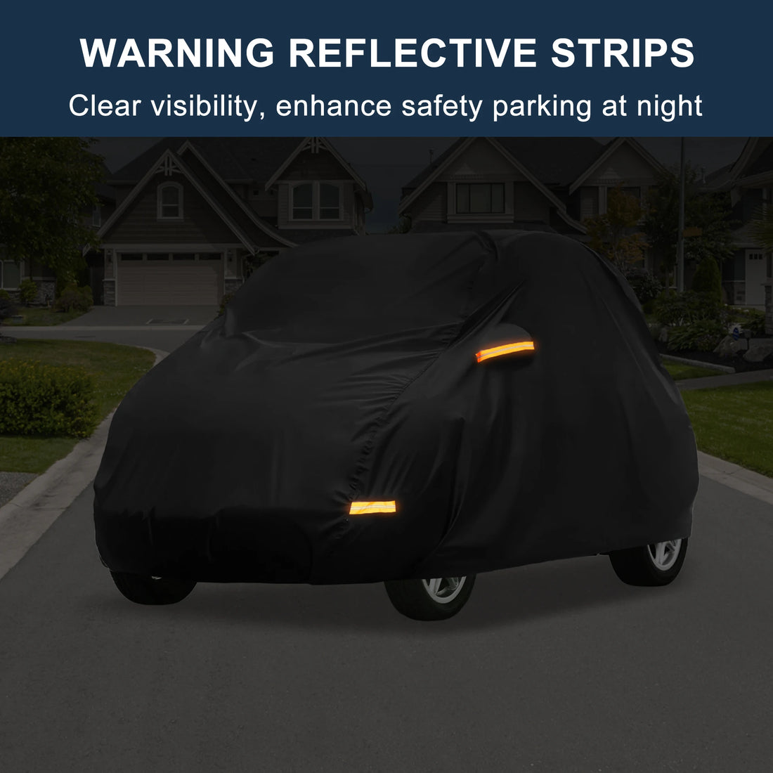 Car Cover for Smart Fortwo 2007-2022 Aluminum Film Outdoor Waterproof Sun Rain Snow Hail Protection with Driver Door Zipper