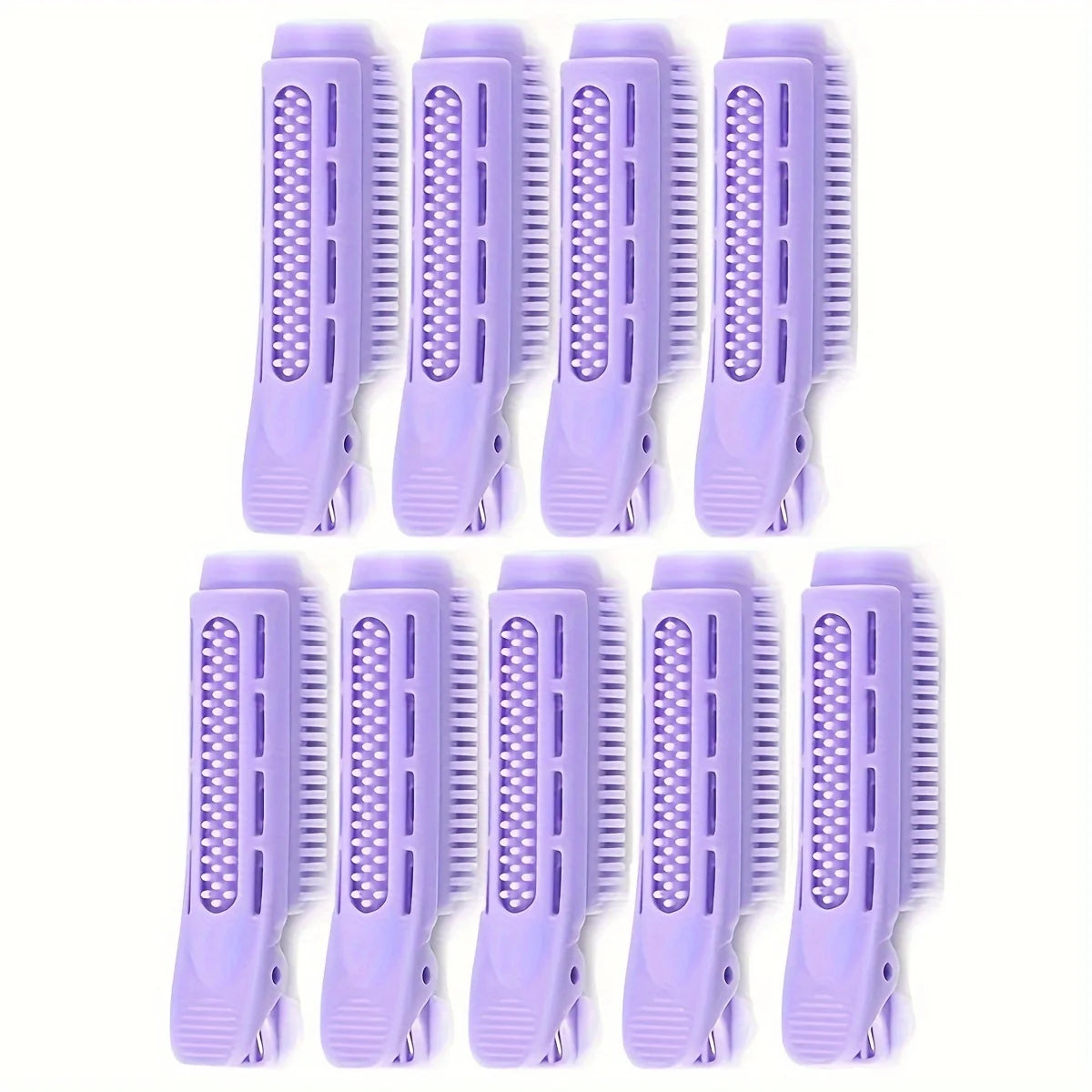3/6/9 PCS Hair Curlers Spiral Curls Styling, Volumizing Curlers Root Clips, Fluffy Lazy Grip Curl Rods, No Heat Styling Tool