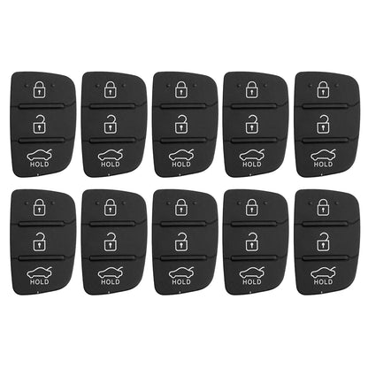 Silicone Car Remote Key Shell Cover Remote Car Key Shell Smart Blade Fob Case Cover for Hyundai I30 I35 IX20 Solaris Verna