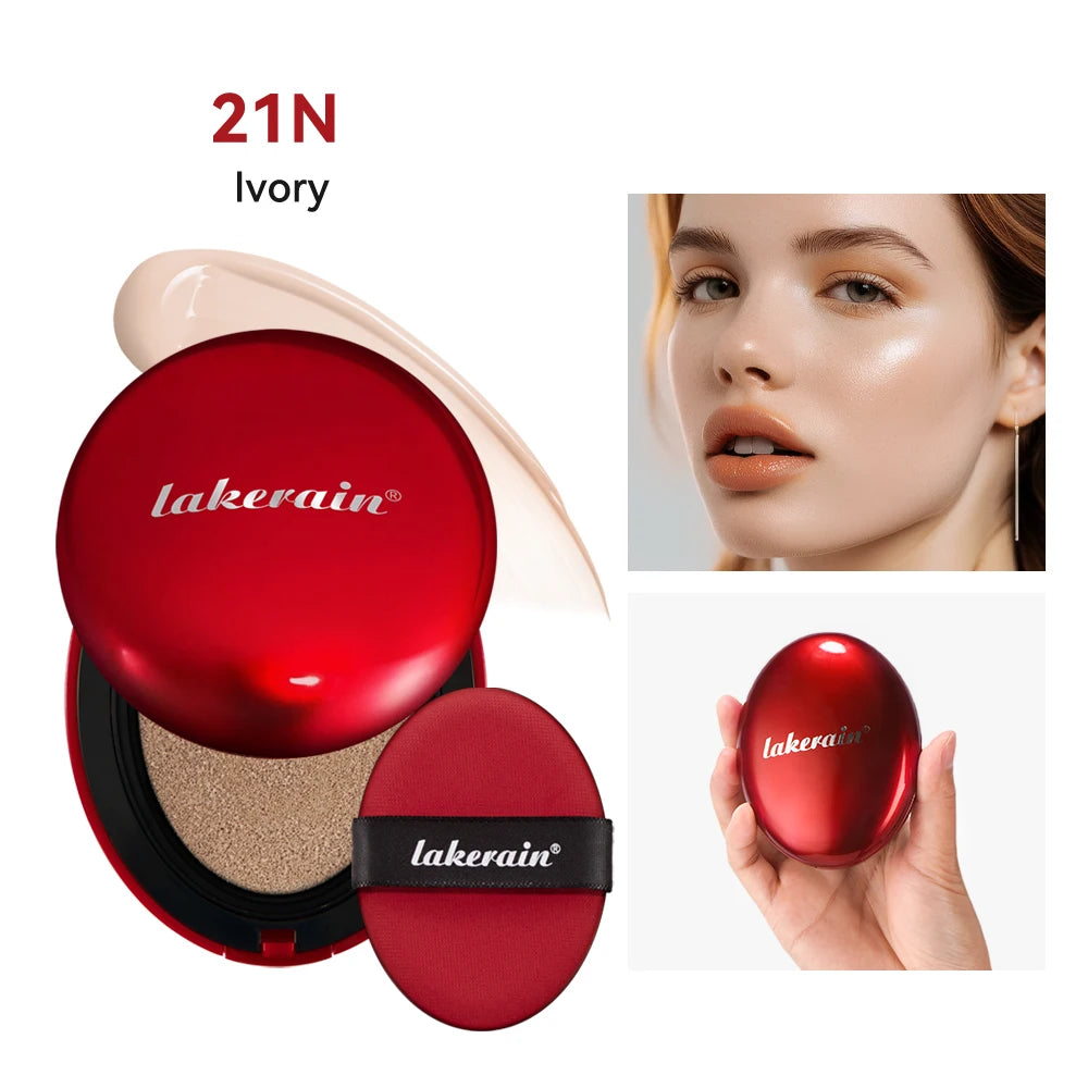 Sunscreen Cushion Foundation Fit Cushion Foundation Full Coverage Waterproof Long-lasting Concealer Long-lasting Korean Makeup