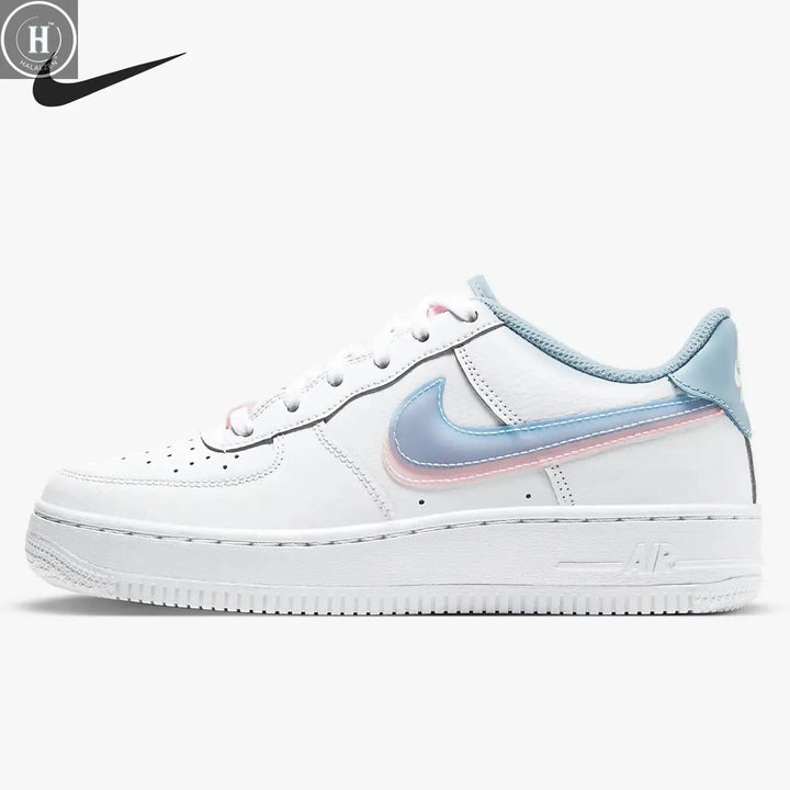 Nike genuine AIR FORCE 1 LV8 (GS) children's fashionable sports shoes CW1574-100 HALALZEN