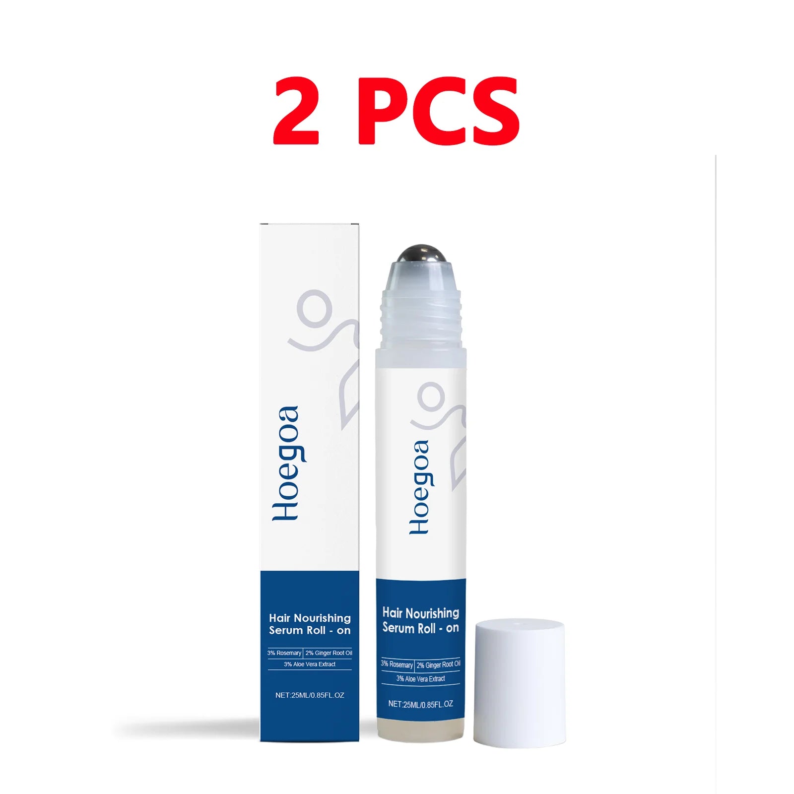 Rosemary & Ginger Hair Growth Oil Roll-On – Nourishing Strengthening Scalp Treatment  Anti Hair Loss Serum for Thicker Hair