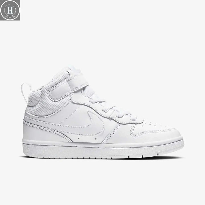Nike genuine COURT BOROUGH (GS) Women's Big Kids Sports Casual Shoes CD7783-100 HALALZEN