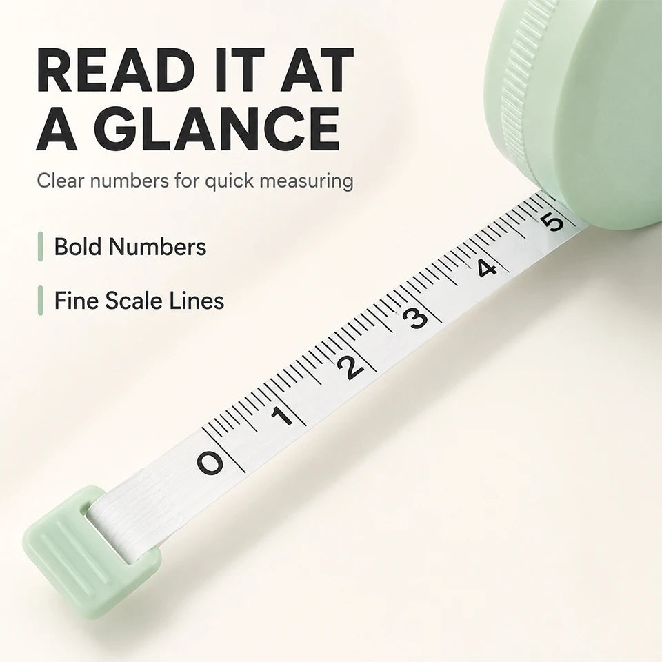 1.5/2M Soft Tape Measure Double Scale Body Sewing Flexible Measurement Ruler For Body Measuring Tools Tailor Craft 60/79Inch