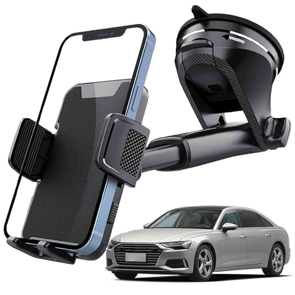 Gravity Sucker Car Phone Holder 360° Rotation Cell Phone Support Universal Windshield Phone Bracket for Cellphones 4.7-7.9Inch