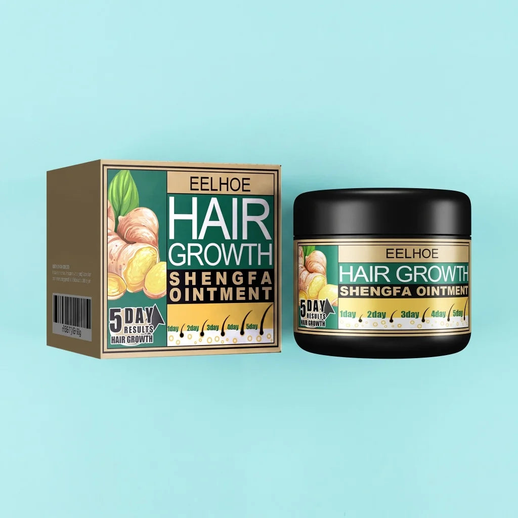 Ginger Hair Growth Ointment Activate Hair Follicles Reduce Hair Loss Boost Thicker Hair Improve Sparse Thin Hair Care Cream