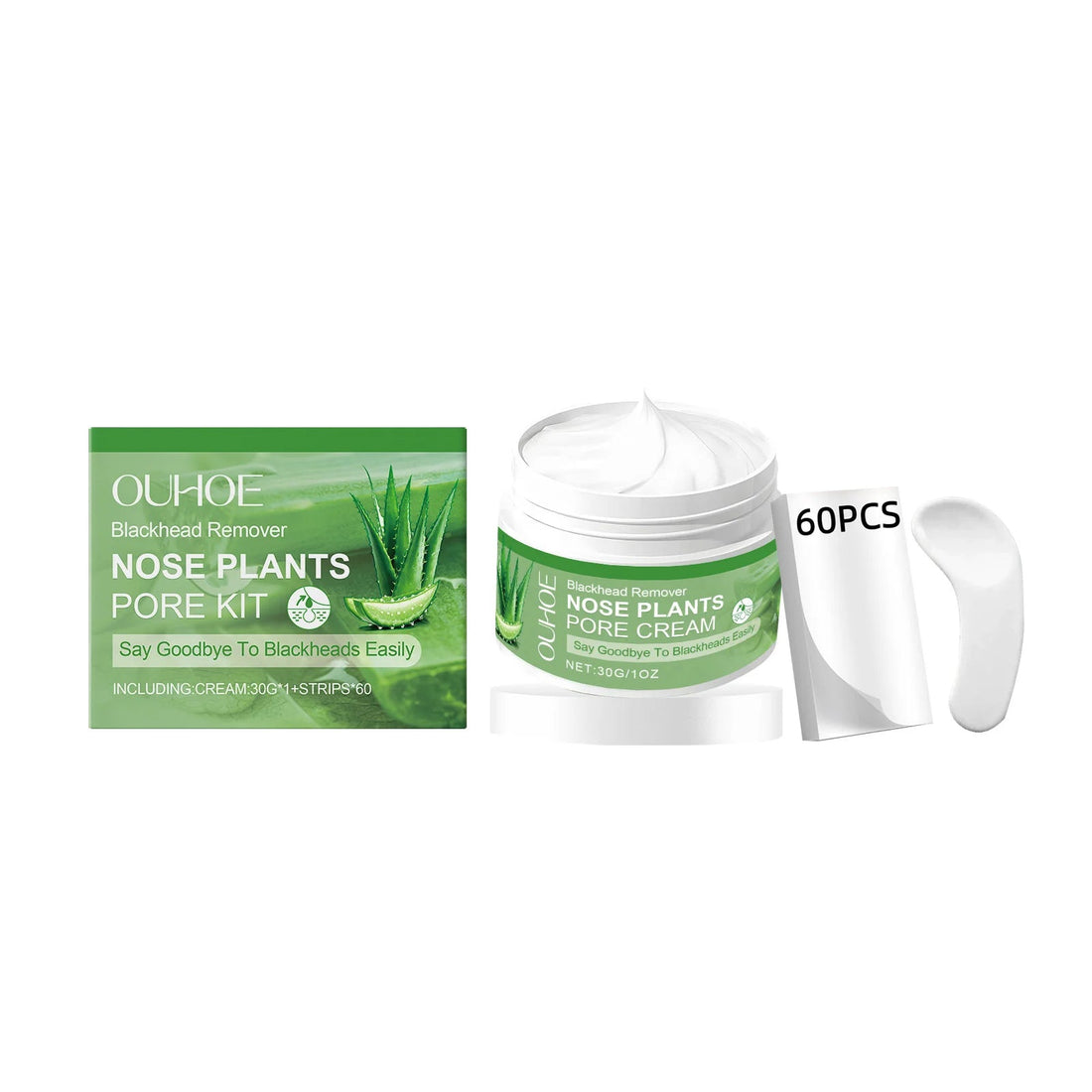 Blackhead Remover Mask Deep Cleansing Acne Pore Dirts Oil Control Moisturizing Improving Rough Brightening Nose Treatment Cream Halalzen
