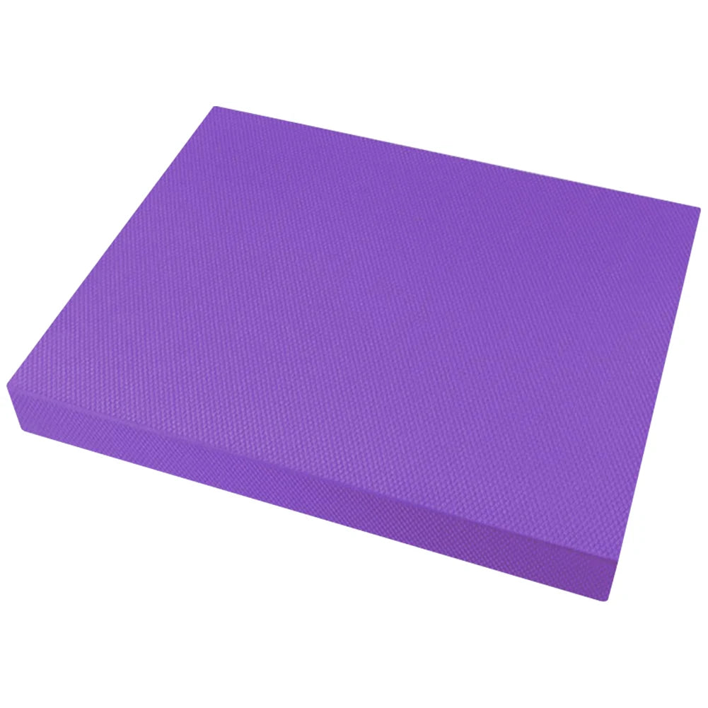 Fitness Mat Thickened Exercise Balance Pad Fitness Balancing Pad Foam Cushion Mat for Yoga Pilates Stretching