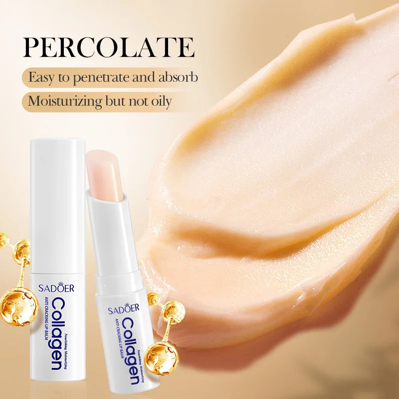 1/5/10 Pieces of Lip Balm for Long-Lasting Moisturizing, Deeply Nourishes the Lips, Makes Them Hydrated and Translucent, Improves Roughness and Peeling, and Cares for the Skin