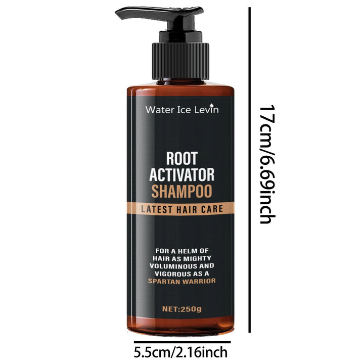 Root Activation Shampoo - Natural Herbal Extract, Keratin and Biotin Make Your Hair Refreshing Dry, Damaged and Thicker Hair Halalzen