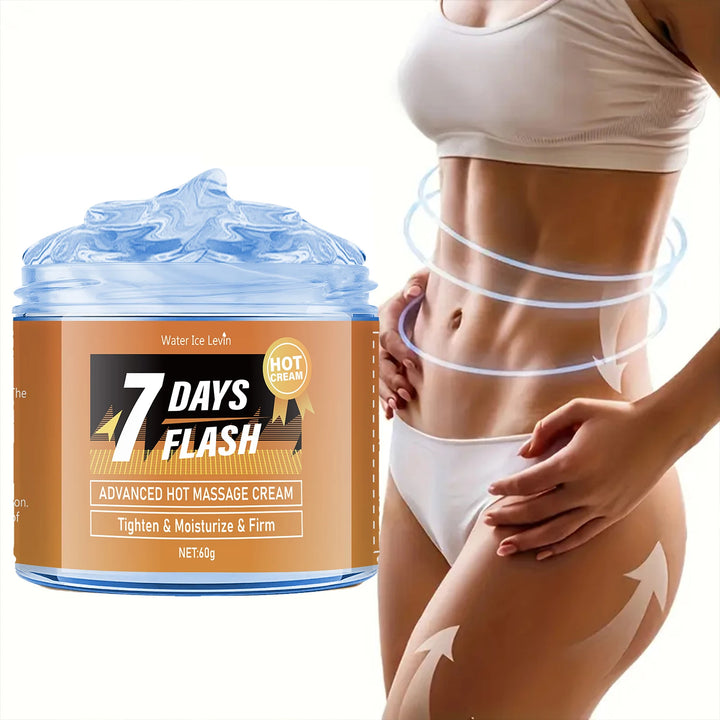 60g Moisturizing Massage Cream - Tightening and Lifting, Contains Curcumin and Plant Extracts, Suitable for Big Belly and Loose Skin Care, Arm and Leg Massage Cream