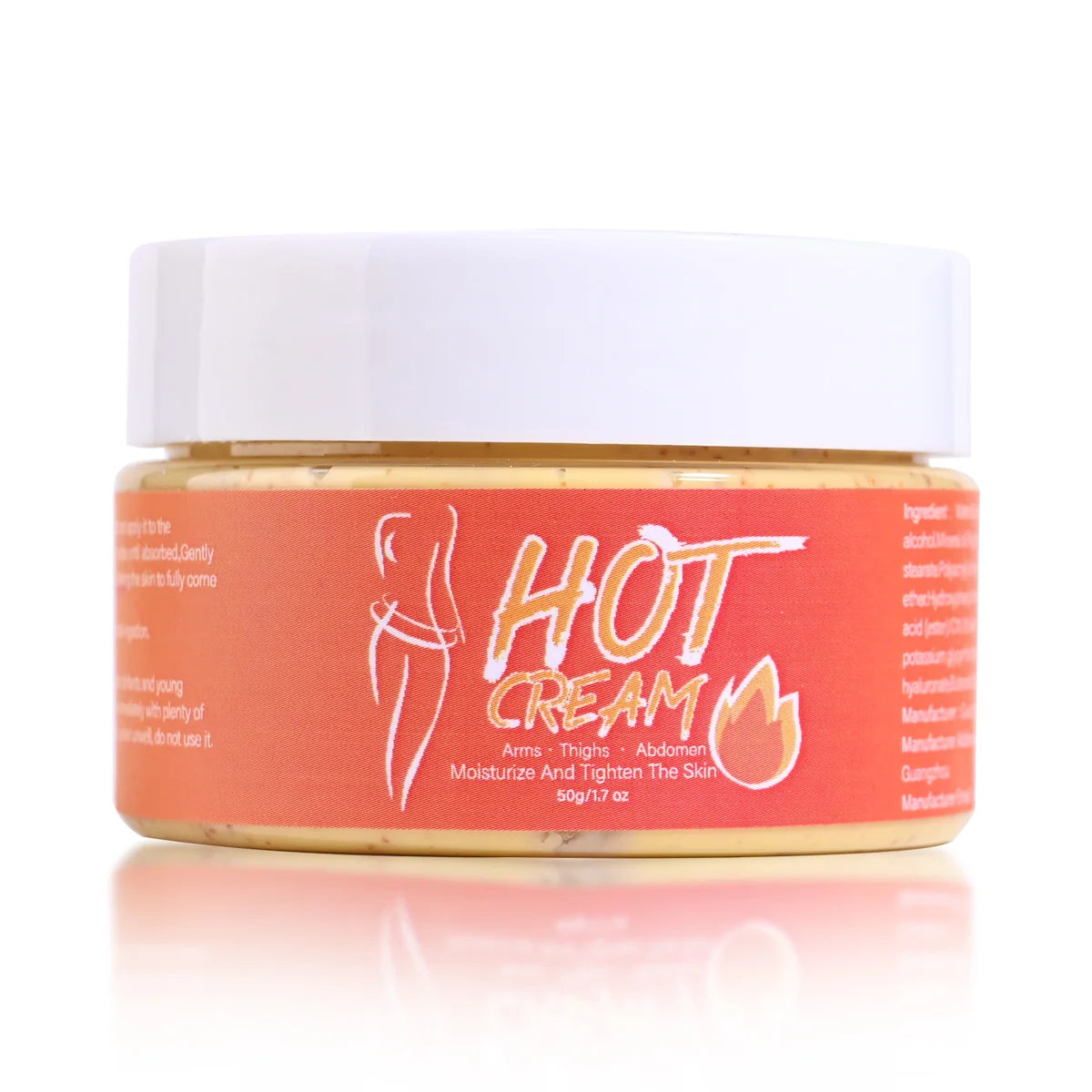 50g Ginger Oil Plant Fragrance Full Body Massage Nourishing Meridians Heating The Body With Frosted Particles