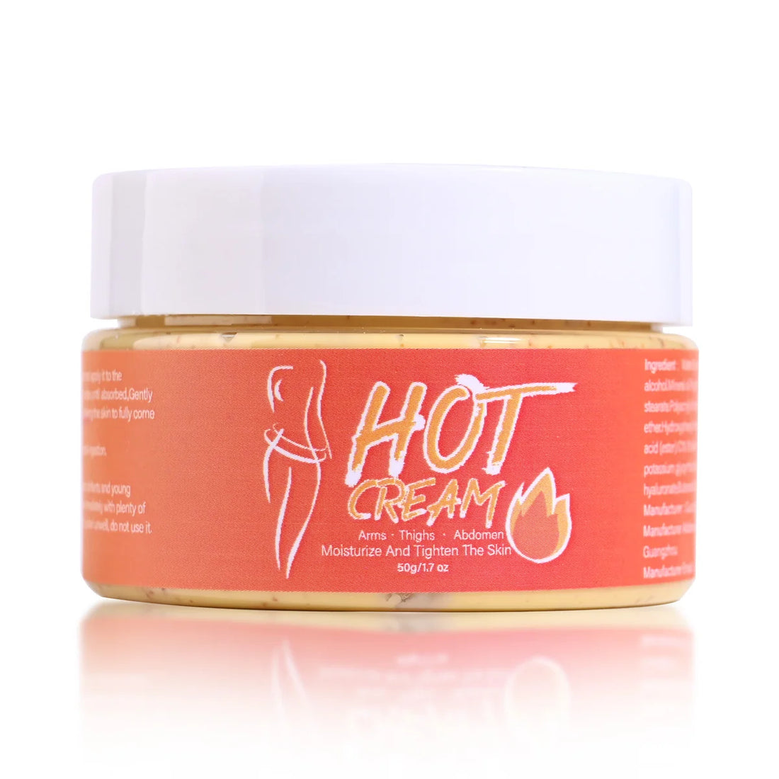 50g Ginger Oil Plant Fragrance Full Body Massage Nourishing Meridians Heating The Body With Frosted Particles