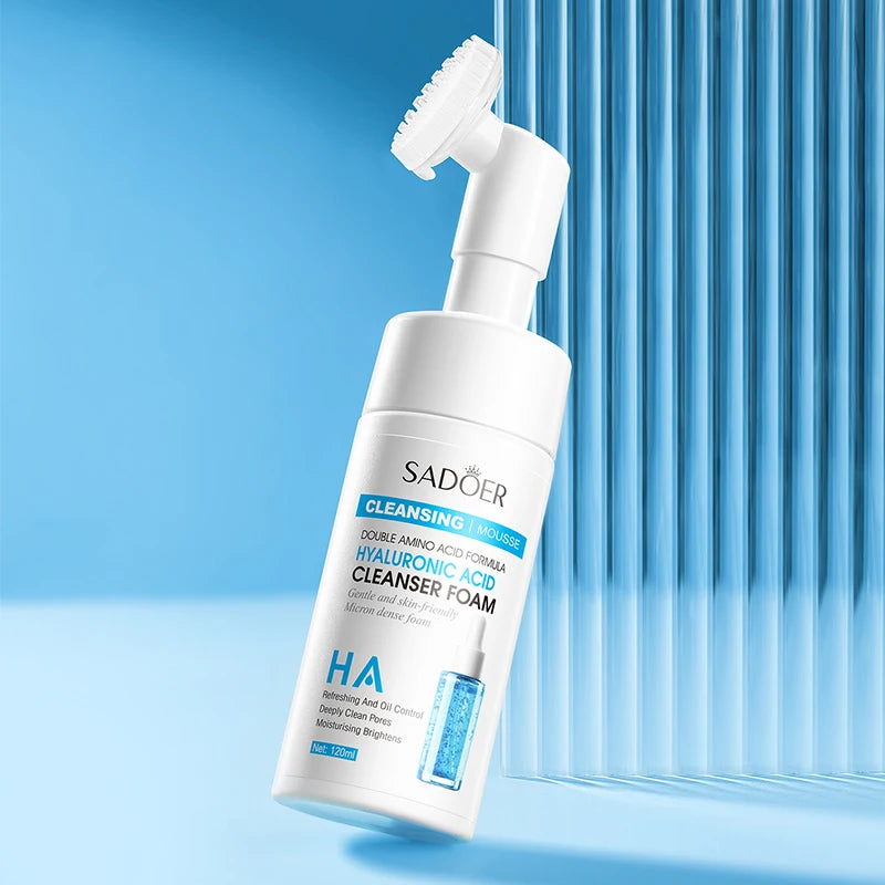 Facial Cleanser Face Wash Foam Face Massasge Facial Hydrating Moisturizing Skin Products Mossee Cleansing Care Halalzen