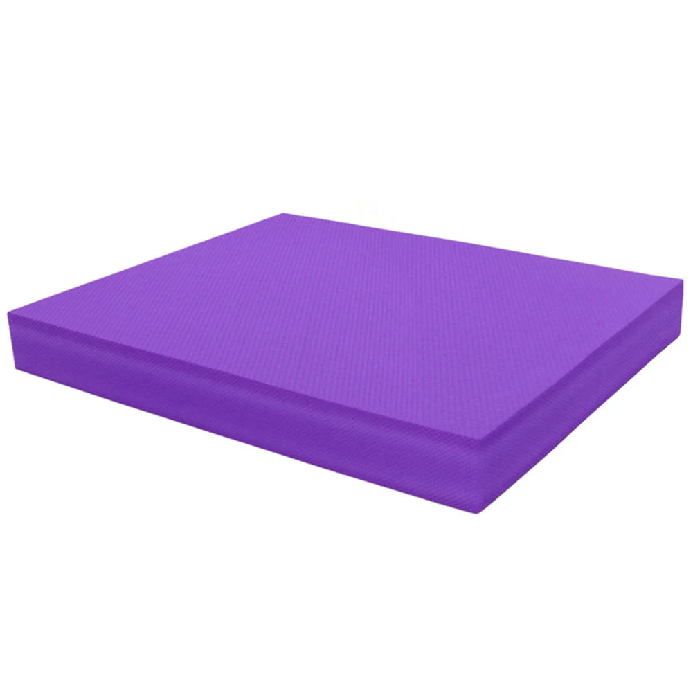 Fitness Mat Thickened Exercise Balance Pad Fitness Balancing Pad Foam Cushion Mat for Yoga Pilates Stretching