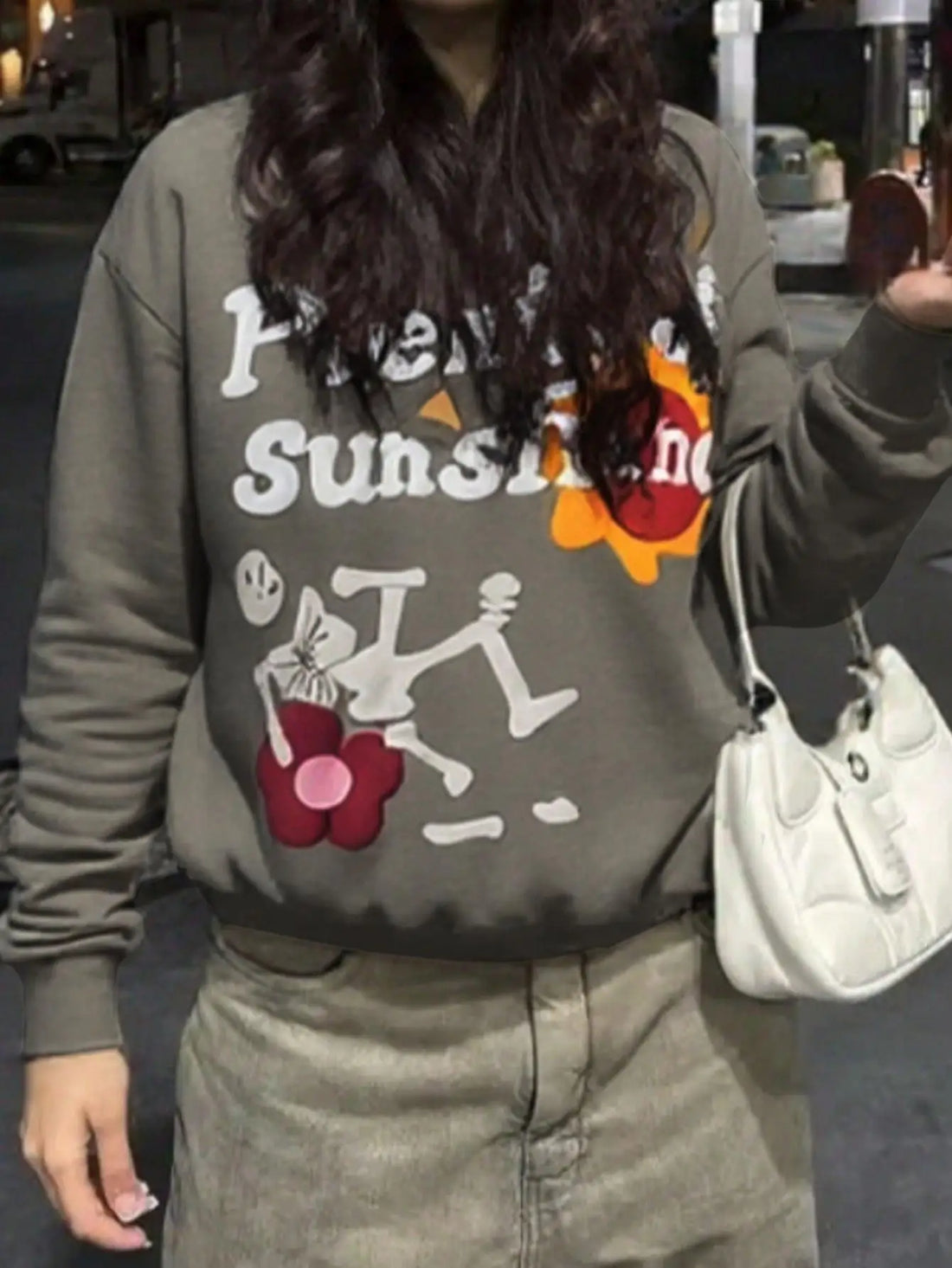 Europe and America Fall Casual Hoodies Street Style Oversized women Clothing y2k clothes Club outfits for 2025