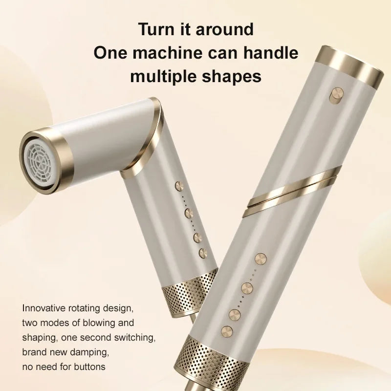 9 in 1 Hair Dryer Hot Comb Set Professional Curling Iron Hair Straightener Styling Tool For Professional Hair Dryer Household Halalzen