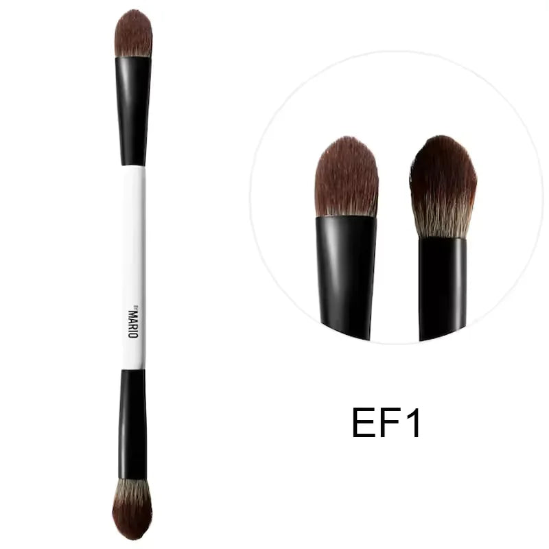 F4 All Mario Dual-Ended Foundation Face Brush Double-ended Powder Blush Contour And Soft Fiber Eyeshadow Concealer Makeup Brushe