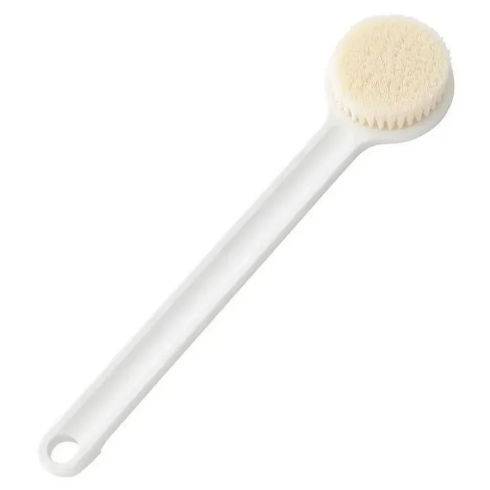 1pc Bath Brush Long Handle Soft Bristles Body Exfoliating Bath Brush for Back Legs Hard-to-Reach Areas,Shower Use Bath Supplies Halalzen